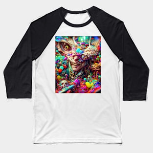 Fear And Loathing In Wonderland #73 Baseball T-Shirt